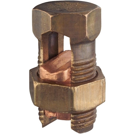 Abb Blackburn 2/0 Str. to 2 Sol. Silicon Bronze Alloy High-Strength Split Bolt Connector 20SBC-B1-5